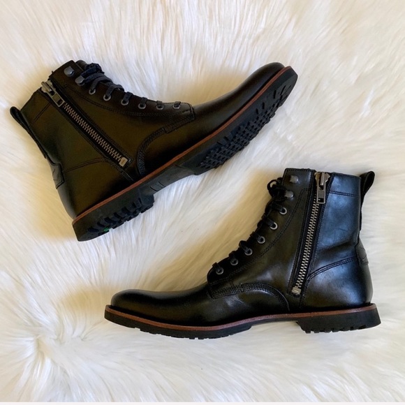 Timberland Kendrick Side Zip Boots In Black - Picture 6 of 8